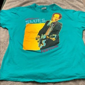 Vintage San Francisco Blues festival shirt